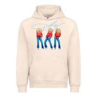 Sandshell dolly musician Urban Hoodie - linhVisuals