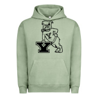 Pigment Oil Green yale vintage Urban Hoodie - linhVisuals