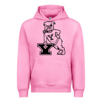 Fuchsia Pink yale vintage Urban Hoodie - linhVisuals