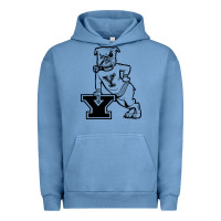 Pigment Pebble Blue yale vintage Urban Hoodie - linhVisuals