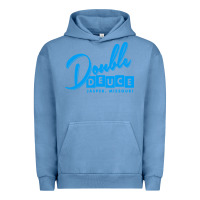 Pigment Pebble Blue double deuce bar Urban Hoodie - linhVisuals