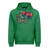 Emerald cute american girl Urban Hoodie - JahusDesignShop