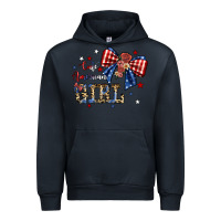 Navy cute american girl Urban Hoodie - JahusDesignShop