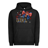 Pigment Black cute american girl Urban Hoodie - JahusDesignShop