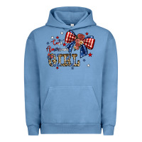 Pigment Pebble Blue cute american girl Urban Hoodie - JahusDesignShop