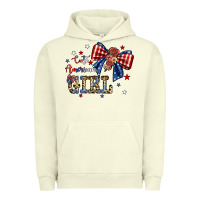 Pigment Pistachio cute american girl Urban Hoodie - JahusDesignShop