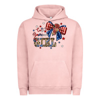 Pigment Salmon cute american girl Urban Hoodie - JahusDesignShop