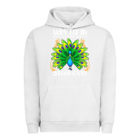 Pigment Lunar Rock peacock inspired beautiful color bird (3) Urban Hoodie - linhVisuals