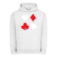 Pigment Lunar Rock playing cards poker heart spade club Urban Hoodie - linhVisuals