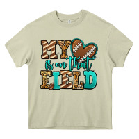 Mossy my heart is on that field american football Heavy Core Tee - Jasminsmagicworld
