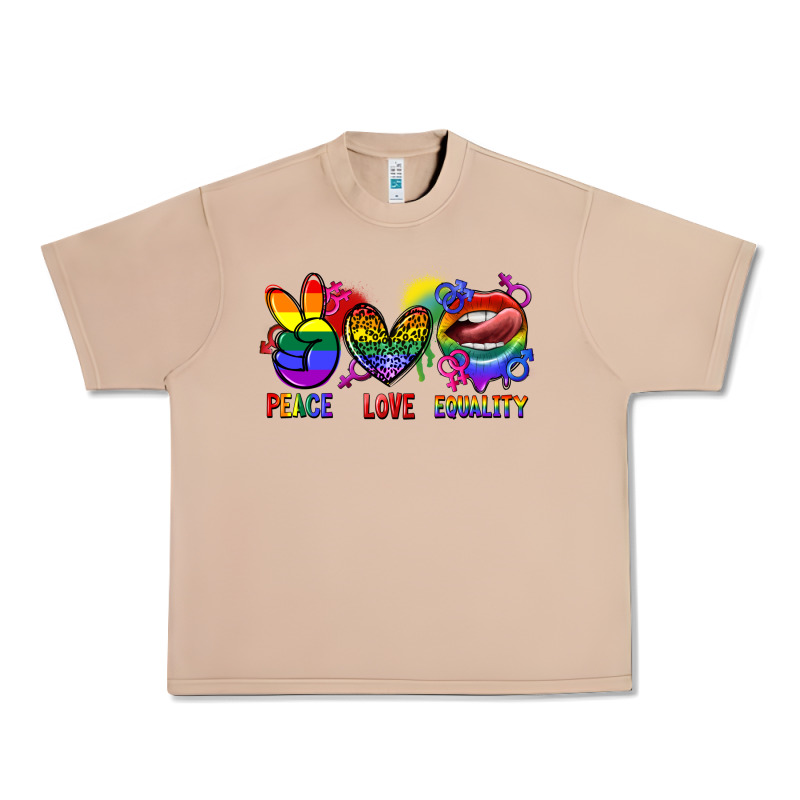 Peace Love Equality Urban Heavy Tee by FaDigitalArtStudio | Teevron