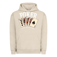 Pigment French Oak poker all in royal flush lucky casino Urban Hoodie - linhVisuals