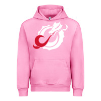 Fuchsia Pink MSUM Dragons, Gear Urban Hoodie - linhVisuals