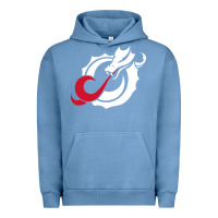 Pigment Pebble Blue MSUM Dragons, Gear Urban Hoodie - linhVisuals