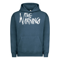 Pigment Midnight Navy THE WARNING Urban Hoodie - linhVisuals