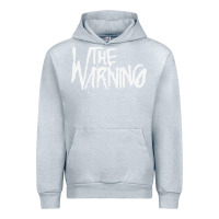 Heather Grey THE WARNING Urban Hoodie - linhVisuals