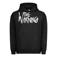 Pigment Black THE WARNING Urban Hoodie - linhVisuals
