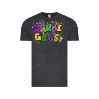 Vintage Black mardi gras Vintage Tee - FaDigitalArtStudio