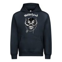 Navy MUSIC ROCK Urban Hoodie - linhVisuals