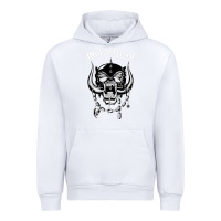 White MUSIC ROCK Urban Hoodie - linhVisuals
