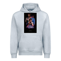 Heather Grey rap music juice Urban Hoodie - linhVisuals