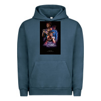 Pigment Midnight Navy rap music juice Urban Hoodie - linhVisuals