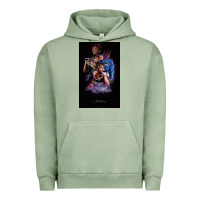 Pigment Oil Green rap music juice Urban Hoodie - linhVisuals
