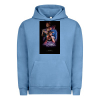 Pigment Pebble Blue rap music juice Urban Hoodie - linhVisuals