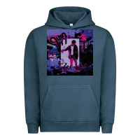 Pigment Midnight Navy juice album music Urban Hoodie - linhVisuals