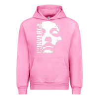 Fuchsia Pink converge Urban Hoodie - linhVisuals
