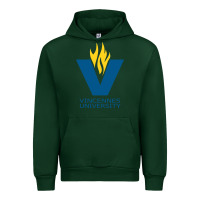 Forest Green university of vincennes Urban Hoodie - linhVisuals