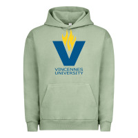 Pigment Oil Green university of vincennes Urban Hoodie - linhVisuals