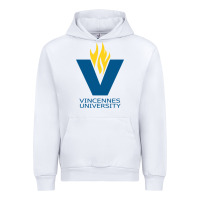 White university of vincennes Urban Hoodie - linhVisuals