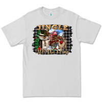 Dove Grey jingle all the way Premium Tee - CowGirlArtShop