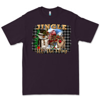 Plum jingle all the way Premium Tee - CowGirlArtShop