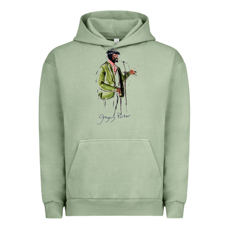 Gregory Porter Jazz Music Urban Hoodie by linhVisuals | Teevron