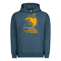 Pigment Midnight Navy nathaniel rateliff müsïc Urban Hoodie - linhVisuals