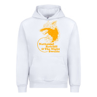 White nathaniel rateliff müsïc Urban Hoodie - linhVisuals