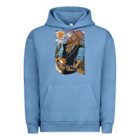 Pigment Pebble Blue nathaniel rateliff müsïc Urban Hoodie - linhVisuals