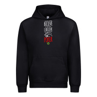 Black poker card player believe in something Urban Hoodie - linhVisuals