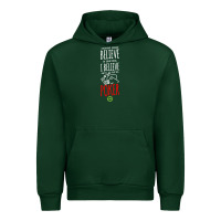 Forest Green poker card player believe in something Urban Hoodie - linhVisuals