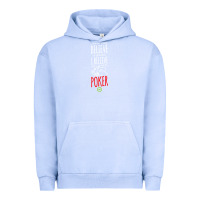 Pigment Grape Ice poker card player believe in something Urban Hoodie - linhVisuals