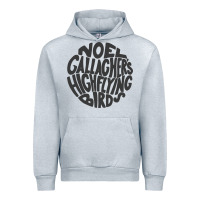 Heather Grey noel gallagher's high flying birds classic Urban Hoodie - linhVisuals