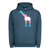Pigment Midnight Navy transgender flag ftm mtf trans pride Urban Hoodie - linhVisuals