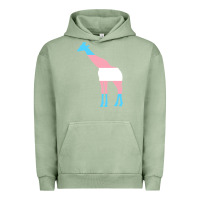 Pigment Oil Green transgender flag ftm mtf trans pride Urban Hoodie - linhVisuals