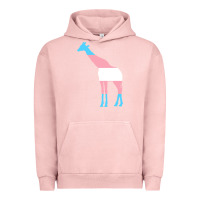 Pigment Salmon transgender flag ftm mtf trans pride Urban Hoodie - linhVisuals