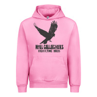 Fuchsia Pink noel gallagher's high flying birds classic Urban Hoodie - linhVisuals