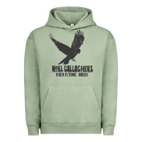 Pigment Oil Green noel gallagher's high flying birds classic Urban Hoodie - linhVisuals