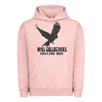 Pigment Salmon noel gallagher's high flying birds classic Urban Hoodie - linhVisuals