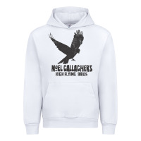 White noel gallagher's high flying birds classic Urban Hoodie - linhVisuals